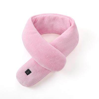 China Popular Hot Sale Unisize Polyester Winter Heating Scarf Usb Heated Neck Warmer Scarf for sale