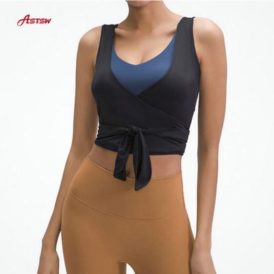 China 2021 Spring And Summer New Product Yoga Vest Sports Fitness Running Top Breathable for sale