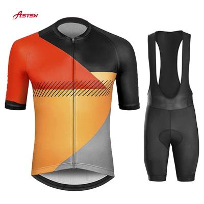 China Manufacturer Breathable Custom Suit Bicycle Clothing Jersey Set Sports Suit Breathable Bicycle Cycling Clothing for sale