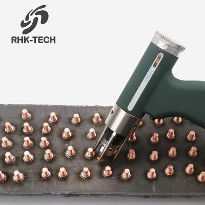 China Stainless Steel/Carbon Steel/Aluminum/Brass/Galvanized Sheet RHK New Arrivals Standard 4M Cable Chuck M3 M4 M5 M6 M8 M10 Torch Gun Stud Energy Storage With 2 Pin Plug for sale