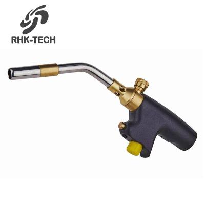 China RHK Ignition Trigger Start Propane MAPP Gas Welding Auto Portable Hand Firing Welding Heating Torch 2021 New for sale