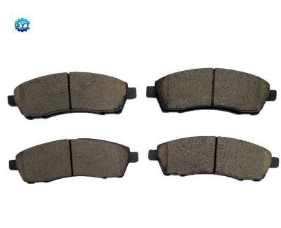 China High quality semi-metal AMERICA CAR D757 F81Z-2200-AA rear brake pad manufacturers for Ford for sale