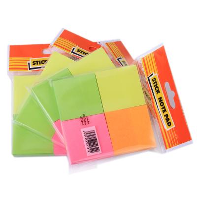 China Custom Printed Memo Pad Self Adhesive Logo Sticky Notes Custom Memo Pad for sale