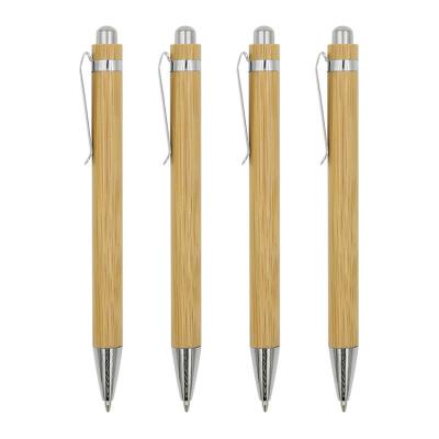 China office & School Friendly Pen Ball Pen New Hot Selling Eco Friendly Wooden Bamboo Pen With Custom Logo Printing Pen for sale