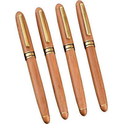 China office & School Pen 2021 Luxury Wooden Pen Bamboo Ink Pen Bamboo Ballpoint Pen for sale