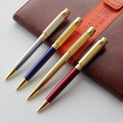 China office & Tip Pen Office Supplies Elegant Custom Logo Pens Wholesale Luxury Metal Rose Gold School Pens for sale