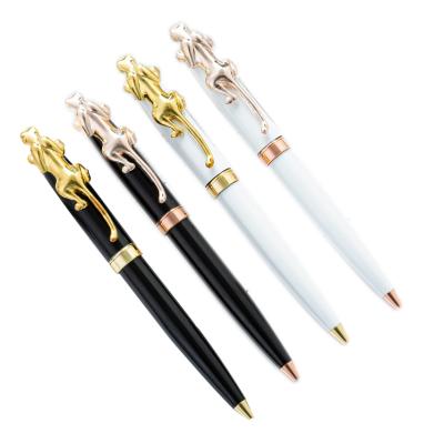 China office & School Pen Cute Leopard 2 in 1 Logo Print Usb Ball Pen Promotional With Usb Flash Drive 4gb 8gb 16gb for sale