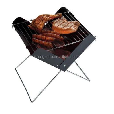 China Easily Assembled Mini Size Portable Folding Balcony Outdoor Barbecue Grill for sale