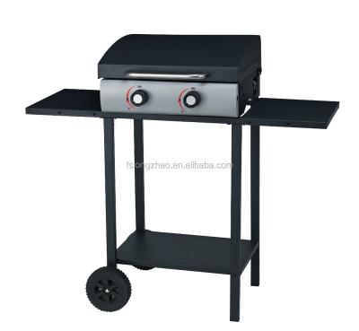 China Easily Assembled Cast Iron Material Gas Griddle Grill for sale