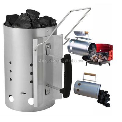 China Cheapest Factory Price Charcoal Chimney Starter Easily Cleaned Charcoal Starter For BBQ Grill for sale