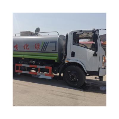 China Water Sprinkling Hot Sales Belt Sweeper Water Sprinkler High Pressure Washing Tank Truck for sale