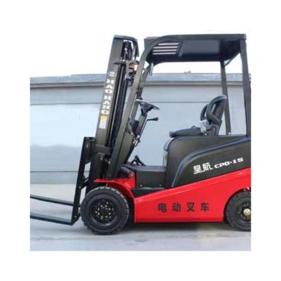 China High efficiency pallet plastic stacker truck full battery electric forklift new made in china for sale