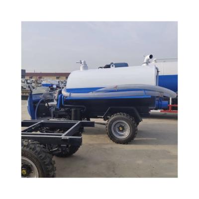 China Suction Dung Truck Or Chassis Of Dung Transport Truck 1000L Backup Safty Protection, Optional High Pressure Suction Tube And Parts for sale