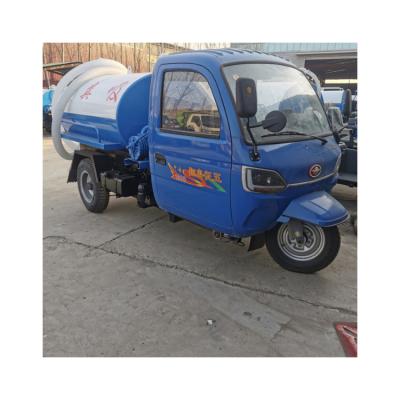 China Diesel Fecal Duck Manure Treatment Equipment Biogas Multi-Function Tank Truck Multi-Functional Suction Suction Safty Shield Three Wheel Safe Farm Vehicle for sale