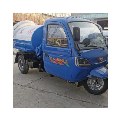 China Backup Safty Protection Mini Vaccum Dung Fecal Tanker Sucking Vacuum Truck Factory for sale