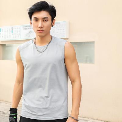 China Other Low price quick drying fiftnes sports men tank top t shirt running polyester tank top men for sale