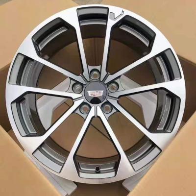 China T6061 Manufacturer Direct Aluminum Wheel Hub Auto Rims T6061 18Inch 19Inch For Cadillac Car Wheel Replacement for sale