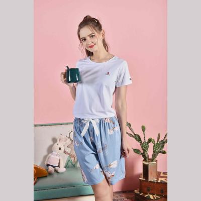 China New 828015 QUICK DRY Pajama Pants Customized Cotton Silk Sleep Basics Women Summer Pants Sleepwear For Women for sale