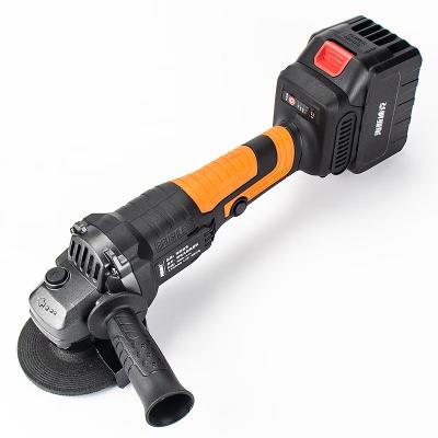 China Powerful Brushless angle grinder, lithium battery grinder, grinder, cutting machine, 1500mAh standard for sale