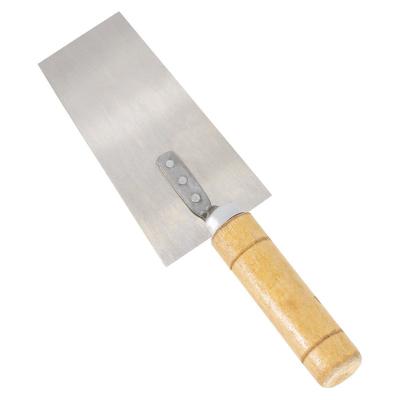 China Construction  HYSTIC manual Carbon steel blade trowel Riveted wood handle trowel for sale