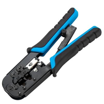 China WIRE STRIPPER HYSTIC Carbon Steel Network Cable Crimping Pliers Multi-Functional Alloy Steel Wire Stripper Crimping Stripping Network Cables for sale