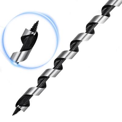 China Metal Steel Drilling HYSTIC Single Needle Wood Spiral Drill Bit with Ultra-long Hexagonal Handle for sale