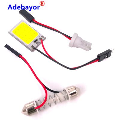 China High Power Car Auto COB Roof-cob-16 24 36 48 6W LED Interior Dome Light for sale