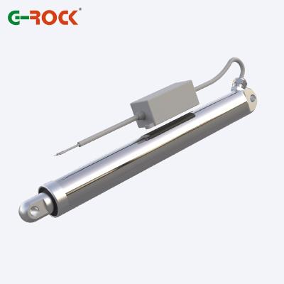 China Waterproof Sanitation Vehicle Use 24V Waterproof Linear Actuators 300mm Stroke With Controller Box for sale