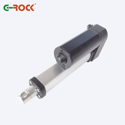 China GRA-D5 12/24v tube drip-proof electromechanical linear actuator for sale