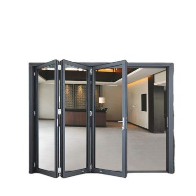 China Sliding Aluminum Bi Folding Sliding Patio Doors for sale