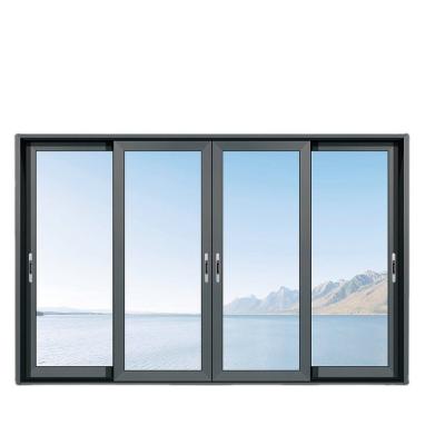 China 2022 Latest Design Swing Windows And Doors Foshan Manufacturer Aluminum Sliding Window for sale