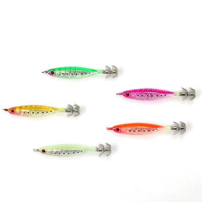 China Free Sample Squid Hook Fishing Lures Shrimp Lure Octopus Jigging Squid for sale