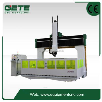 China MH5A High Precision CNC 5 Axis Equipment Professinal Mold Carving CNC Router 1300*2500mm*230mm for sale