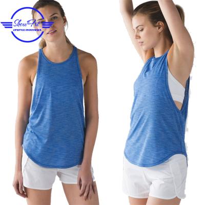 China High Quality Ladies Anti-pilling Women's Gym Sexy Tank Top Women's Running Singlet for sale