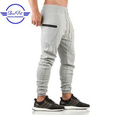 China Wholesale Anti-UV Jogger Sweatpants Mens Zipper Pockets Custom Track Pants for sale