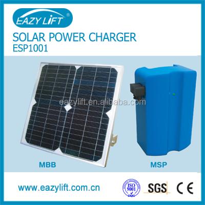 China Solar Panel Home Charging Module For Garage Door Opener &gate Operators for sale