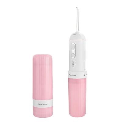 China Outdoor Portable Wireless Dental Water Flosser Water Flosser Collapsible Oral Irrigator for sale