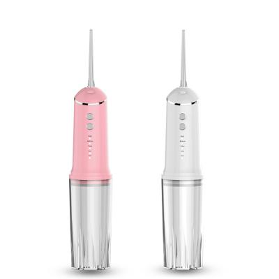 China Best Outdoor Portable Wireless Dental Jet Flosser Water Flosser Oral Irrigator for sale