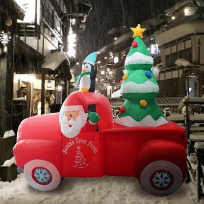 China Christams Home Decoration Factory Directly Sell Christmas Santa Claus Snowman Inflatables Christmas Inflatable Santa Claus Inflatable for sale