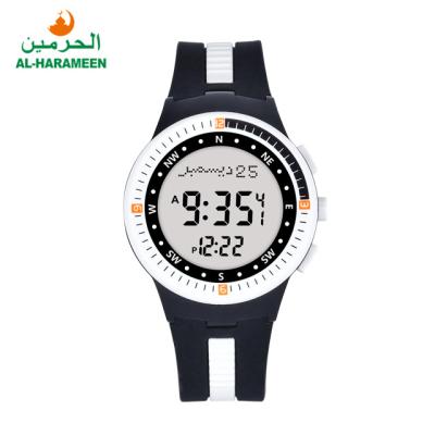 China Best Alarm Price Al-Harameen HA-6505 Sports Azan Watch Factory for sale