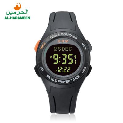 China Muslim Alarm Al-Harameen HA-6507 Sports Azan Watch Factory for sale