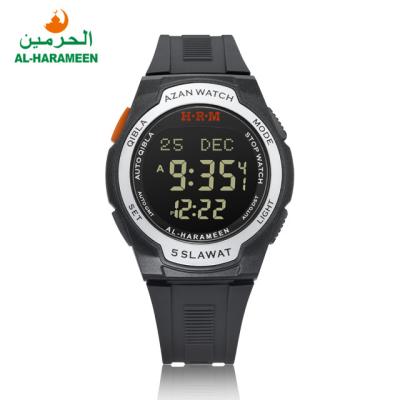 China Al-Harameen HA-6509 Ramadan Azan Watch Muslim Plastic Alarm for sale