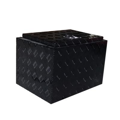 China High Capacity Aluminum Checker Plate Aluminum Underbody Truck Tool Box For Pickup Trailer for sale