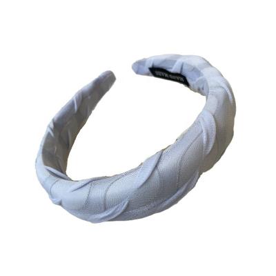 China Decoration Fashion Wholesale Female Sponge Headband With Wave Design for sale