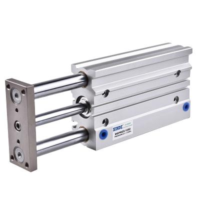 China Series 3 Rod Pneumatic Air Guide Cylinder of Hotels MGPL63/MGPM-20/25/30/40/50 for sale