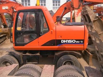 China Used Doosan Wheel Excavator Doosan DH150W-7 FOR SALE for sale