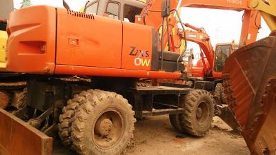 China Used HITACHI Wheel Excavator Used HITACHI ZX210W Excavator for sale