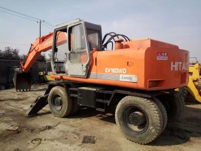 China Used HITACHI EX160WD Wheel Excavator for sale