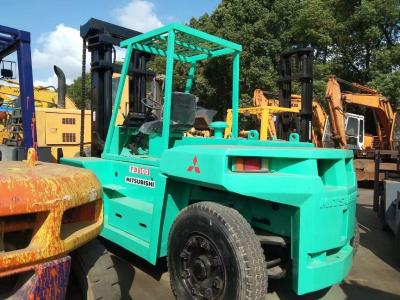 China USED MITSUBISHI FD100 10Ton Forklift Original Japanese for sale