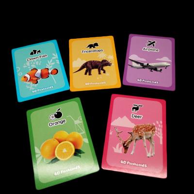 China Entertainment OEM Flash Cards With Assembling Display Box Learning Number Kids Cards Education for sale